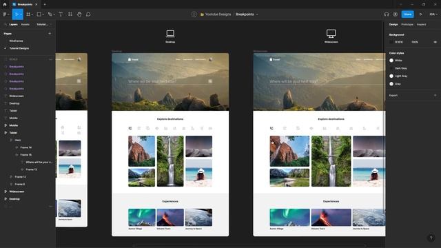 Responsive Web Design with Breakpoints  Figma Tutorial