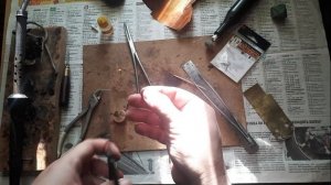 Как сделать уловистую зимнюю блесну на окуня.