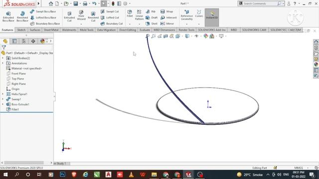 Solidworks Tutorials| Basket Design In Solidwork | #solidworks | #autocad | @CADCAMTUTORIALBYMAHTAB смотреть онлайн