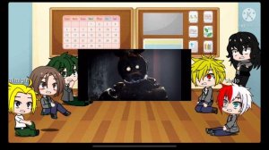 Mha reacts to Springtrap’s voice￼