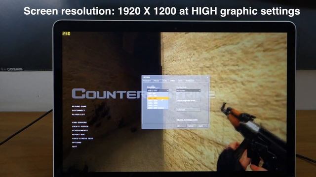 Gaming CS Source (Late 2013) Macbook Pro 15 Nvidia 750m смотреть онлайн