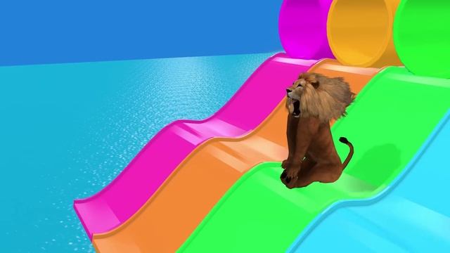 Cow Elephant Dinosaur Gorilla Hide and Seek Game Max Level LONG NECK RUN ESCAPE ROOM CHALLENGE 2 смотреть онлайн