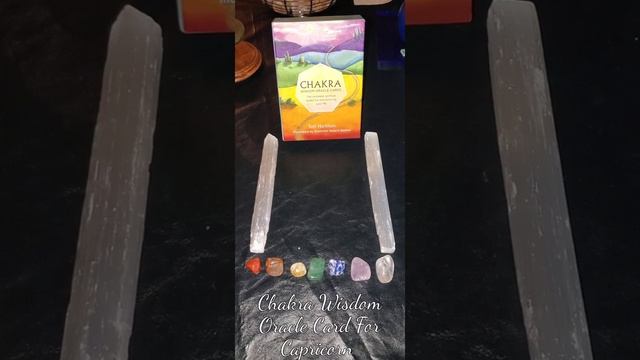 Chakra Wisdom Oracle Card Reading for Capricorn смотреть онлайн