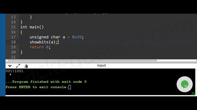 Check whether the bit is on or off using BITWISE AND operator смотреть онлайн