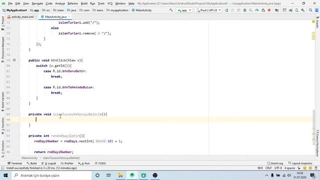 Random İslem Ve Soru Getiren Uygulama - 2 смотреть онлайн