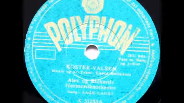 Koster Valsen - Alex og Richards Harmonikaorkester 1949 смотреть онлайн