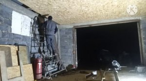 10 часть осп потолок в гараж 2 часть