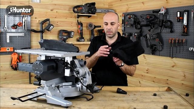 איך להרכיב ולתפעל משור גרונג עם שולחן עליון 12'' - ®Hunter смотреть онлайн