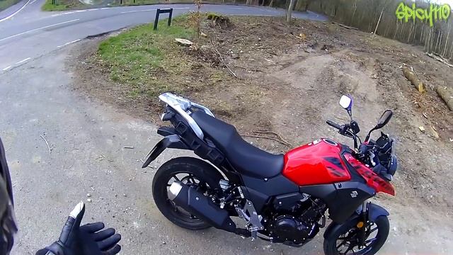 Suzuki V-strom 250cc Review! смотреть онлайн