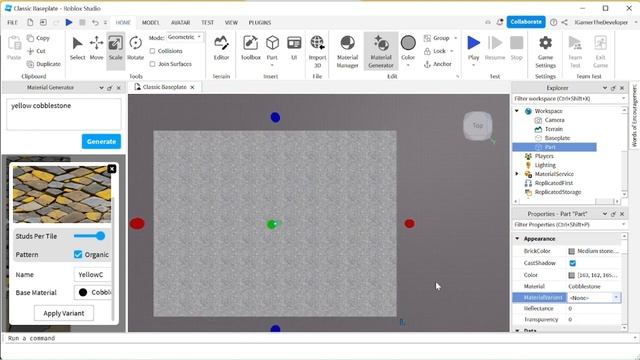 ROBLOX AI MATERIAL GENERATOR (Roblox Studio Generative AI) смотреть онлайн