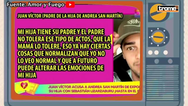 ANDREA SAN MARTÍN: Todo sobre la polémica BATALLA LEGAL con Juan Víctor Sánchez, por su hija смотреть онлайн