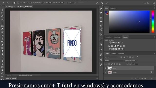 Como crear tu propio MOCKUP en Photoshop -Tutoriales Adobe смотреть онлайн