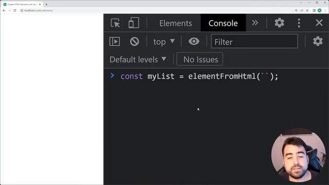 The Best Way to Create HTML Elements with JavaScript смотреть онлайн