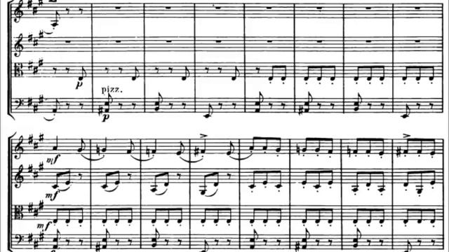 Alexander Glazunov - String Quartet No. 1, Op. 1 (1882) смотреть онлайн