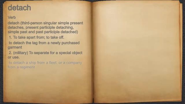 What does detach mean? смотреть онлайн