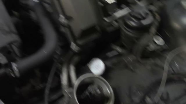 Запуск двигателя BMW(m62b44) с портянкой в блоке.