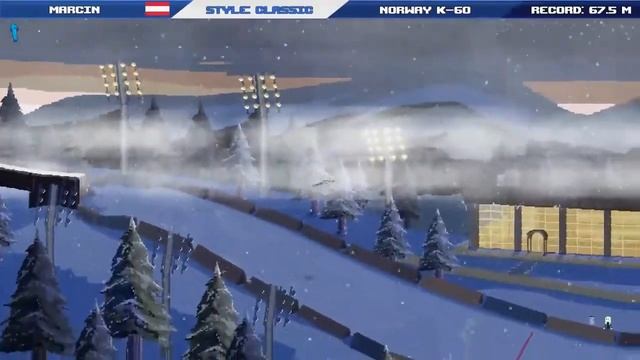 Занимайтесь прыжками на лыжах в игре Ultimate Ski Jumping 2020! смотреть онлайн