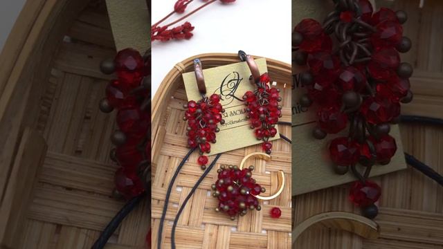 Научу создавать украшения бесплатно - серьги, браслет, кулон. Ставьте + в комментариях для доступа