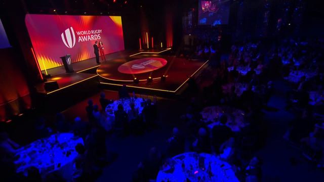 Ruby Tui gets a special RWC 2021 winner's medal смотреть онлайн