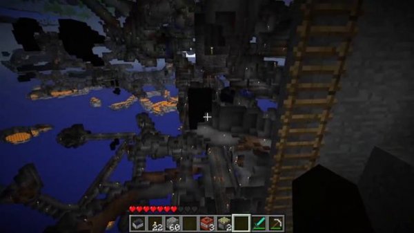 Лучший баг в Minecraft Beta 1.7.3 Как видеть сквозь стены в Майнкрафте