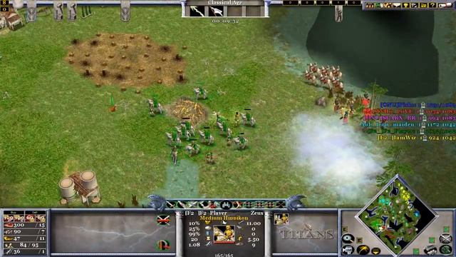 AoMT Hybrid CC, R1, PoV+Team Com. - F2+AoL vs. ONU G2 - Age of Mythology: The Titans Hybrid Clan Cu смотреть онлайн