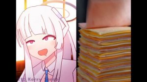 Yuuka cheese slap meme (bad ending)