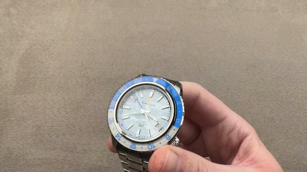 Grand Seiko Hi-Beat GMT Sea of Clouds SBGJ275 Grand Seiko Watch Review