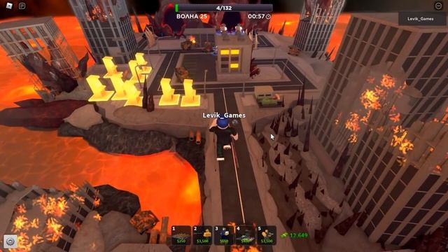 Один в Infernal Abyss Fallen Mode в Tower Defense Simulator Роблокс Товер Дефенс симулятор смотреть онлайн