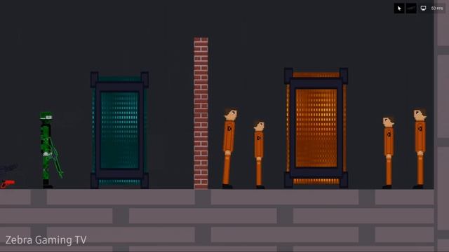 New Portal Door experiment [Zebra Gaming TV] People Playground смотреть онлайн