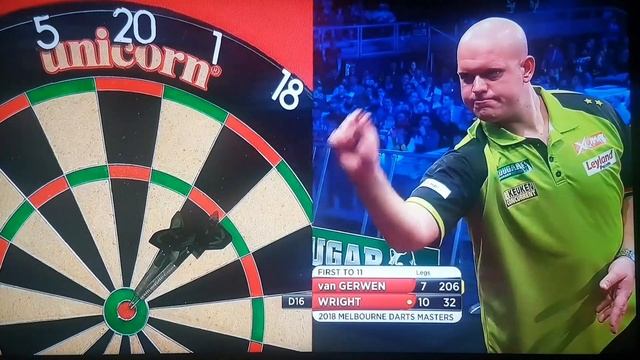 MVG Bull + Bull + Bull 150 Scored (Melbourne Darts Masters) 2018 смотреть онлайн