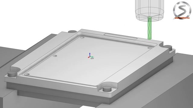 SprutCAM 2 5D фрезерная обработка смотреть онлайн
