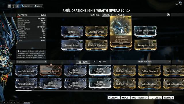 Warframe | Ignis wraith builds [FR] смотреть онлайн