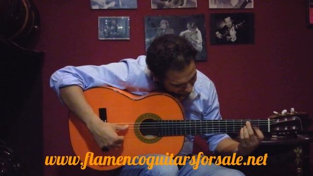 Diego del Morao plays the Gerundino Fernández 1990 flamenco guitar for sale смотреть онлайн