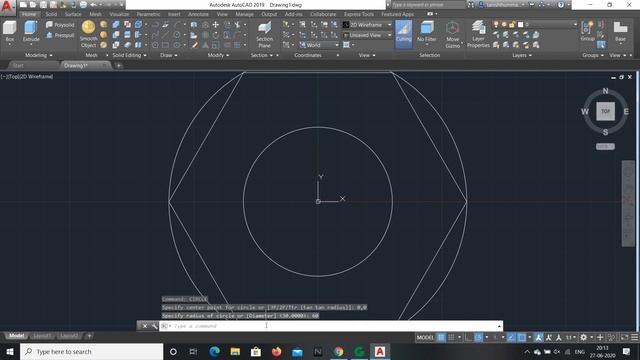 Designing a 60 m m nut in AutoCAD through RPA(G1ANT) смотреть онлайн