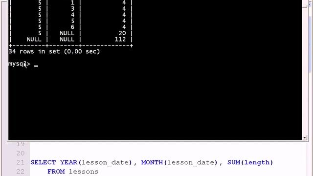 Mysql работа с базой данных урок 5 смотреть онлайн