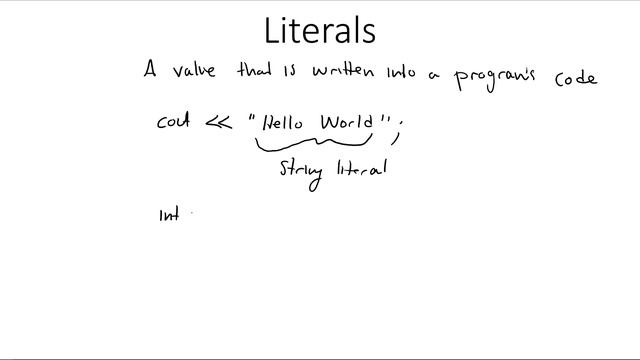 22 - Literals in programming смотреть онлайн
