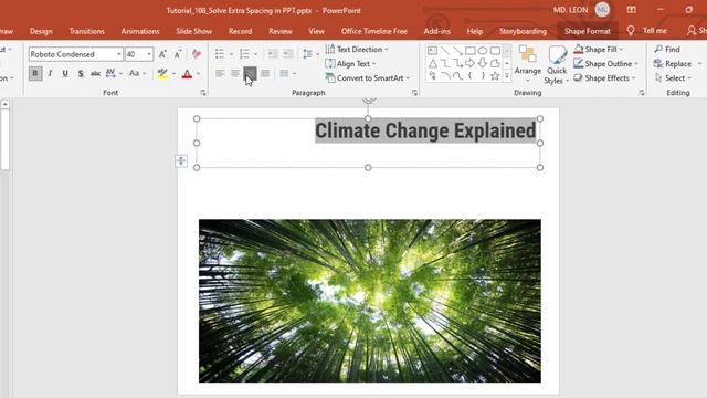 How to Remove Extra Spacing in PPT ? | Solve Extra Spacing Problem in PowerPoint | LeonsBD смотреть онлайн