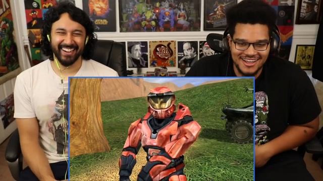 RED VS BLUE | Season 1, EPISODE 1 & 2 - REACTION! (Rooster Teeth Animation) смотреть онлайн