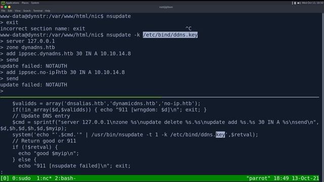 HackThebox - Dynstr смотреть онлайн