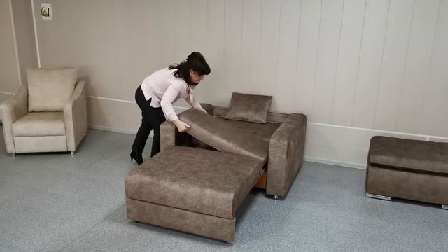 Диван "Кристина 1" (1,5 спальный) - мебельная фабрика Версаль. Презентация дивана. смотреть онлайн