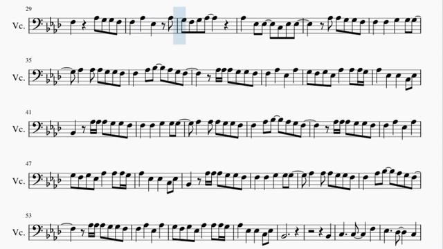 Cello Sheet Music: How to play Everytime We Touch by Cascada смотреть онлайн