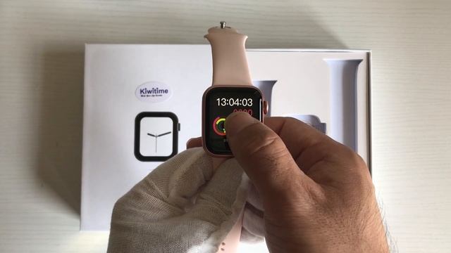 KIWITIME IWO 12 Pro Smart Watch 5 40mm 44mm Smartwatch Unboxing Review смотреть онлайн