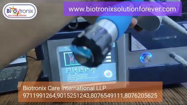GINHA Pneumatic Shockwave Therapy Machine 10 Bar Touch Screen Biotronix Solution Forever смотреть онлайн