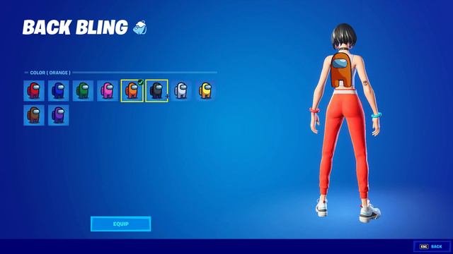 How to Get Among Us Crewmate Back Bling & Distraction Dance Emote in Fortnite смотреть онлайн