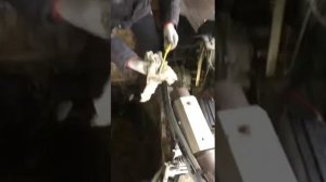 Polaris Widetrak Lx500 меняем масло в вариаторе (акпп) замена