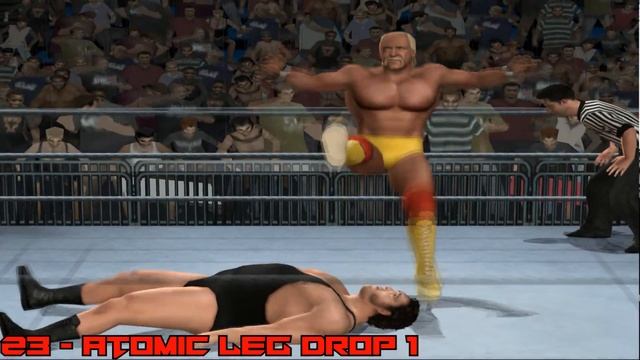 WWE 2K17 PS2: TOP 50 HACKED MOVES смотреть онлайн
