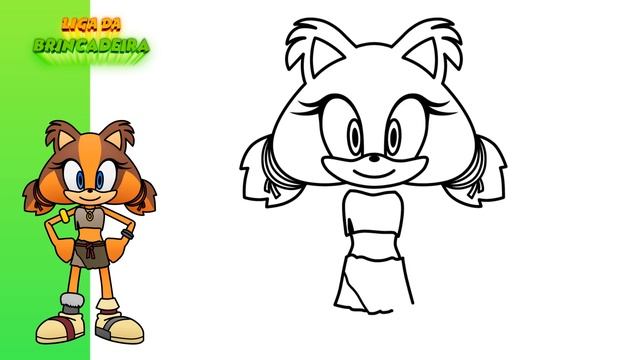 Como DESENHAR a STICKS - Como DIBUJAR a STICKS - Sonic Boom смотреть онлайн