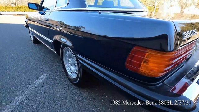1985 Mercedes-Benz 380SL 2/27/21 смотреть онлайн