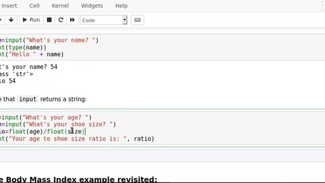 Handling keyboard input: the input function and type casting in Python смотреть онлайн