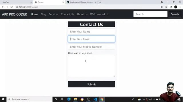 #12 DJANGO SENDING EMAILS DYNAMICALLY(DJANGO WEBSITE) смотреть онлайн